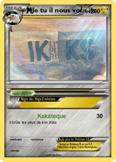 Pokemon Je tu il nous vous ils