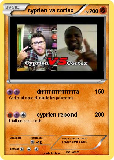Pokemon cyprien vs cortex