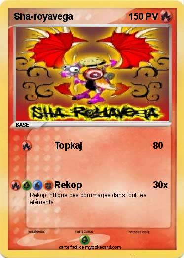 Pokemon Sha-royavega