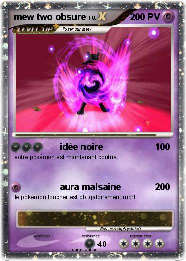 Pokemon mew two obsure