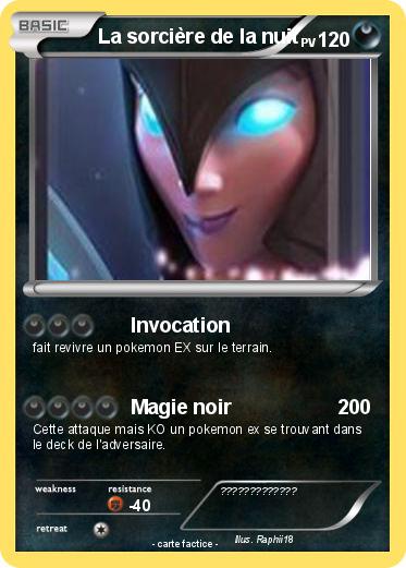 Pokemon La sorcière de la nuit