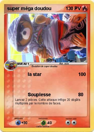 Pokemon super méga doudou