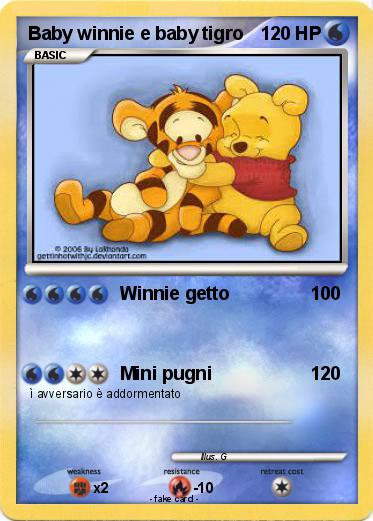 Pokemon Baby winnie e baby tigro