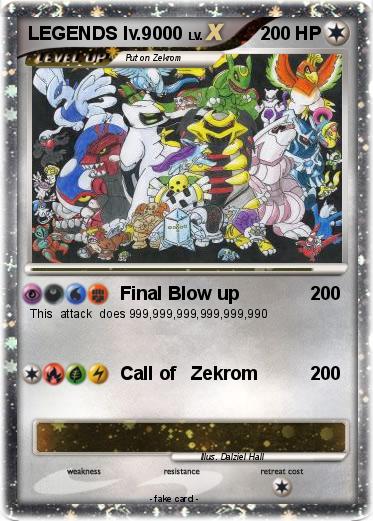 Pokemon LEGENDS lv.9000