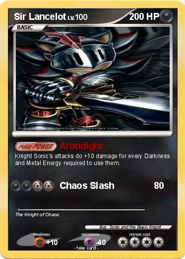 Pokemon Sir Lancelot
