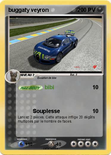 Pokemon buggaty veyron