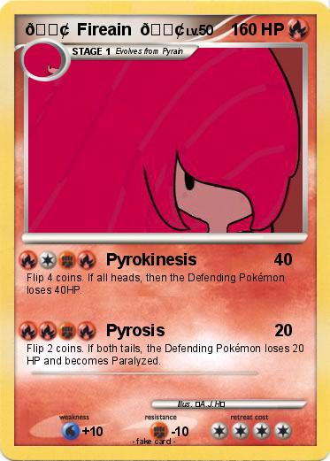 Pokemon ????  Fireain  ????