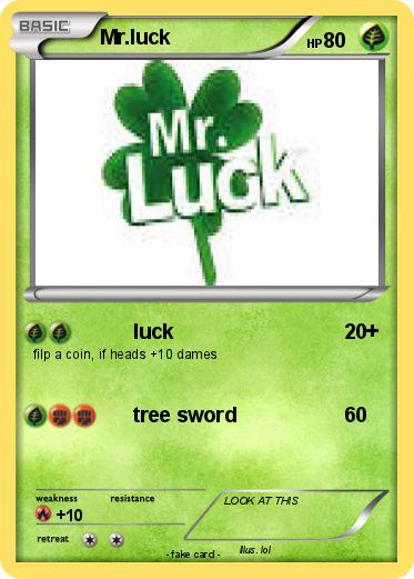 Pokemon Mr.luck