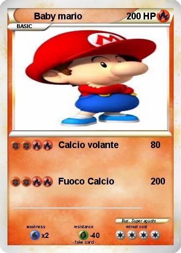 Pokemon Baby mario