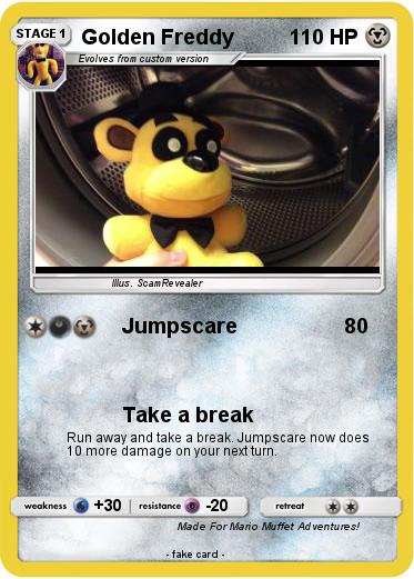 Pokemon Golden Freddy