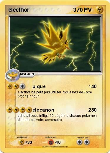 Pokemon electhor                             3