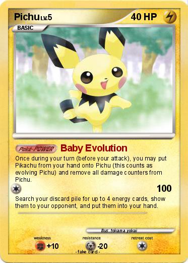 Pokemon Pichu