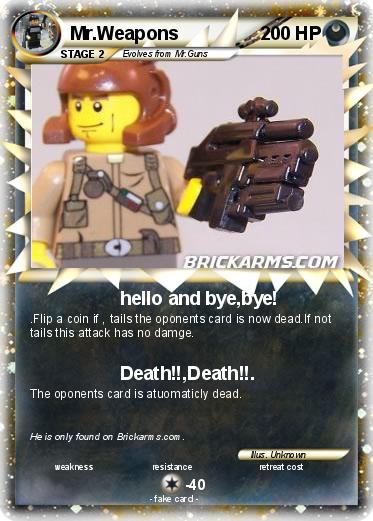 Pokemon Mr.Weapons