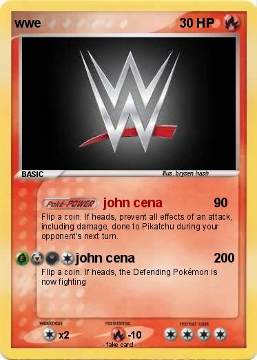 Pokemon wwe