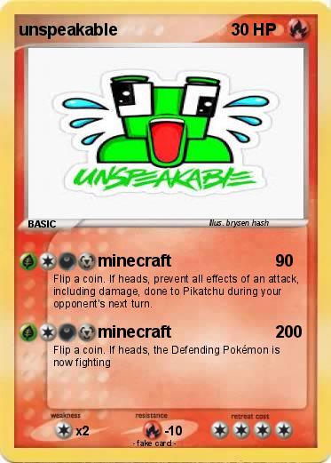 Pokemon unspeakable