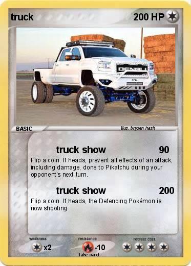 Pokemon truck