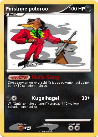 Pokemon Pinstripe potoroo