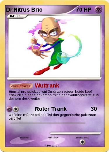 Pokemon Dr.Nitrus Brio