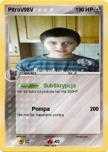 Pokemon PitroV98V