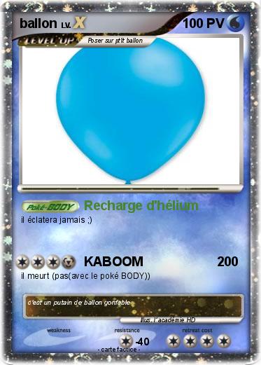 Pokemon ballon
