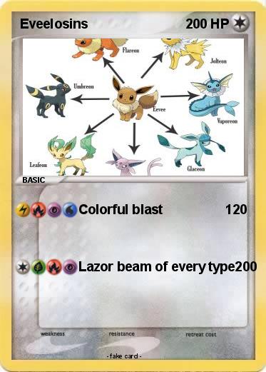 Pokemon Eveelosins