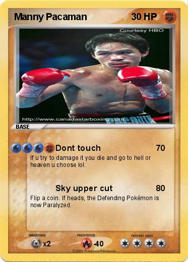 Pokemon Manny Pacaman