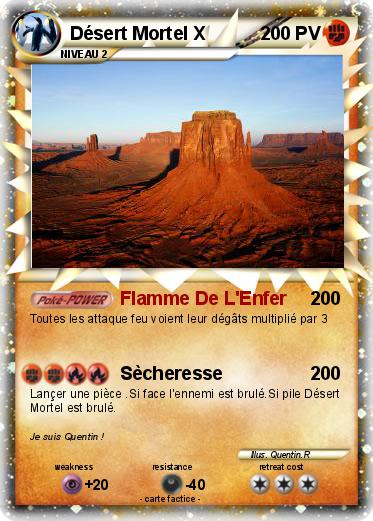 Pokemon Désert Mortel X