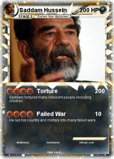 Pokemon Saddam Hussein
