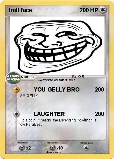 Pokemon troll face