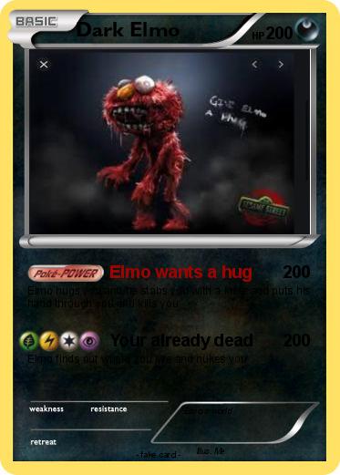 Pokemon Dark Elmo