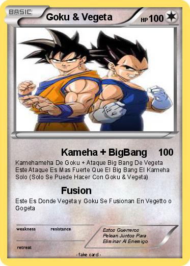 Pokemon Goku & Vegeta