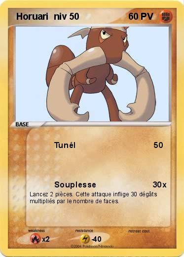 Pokemon  Horuari  niv 50