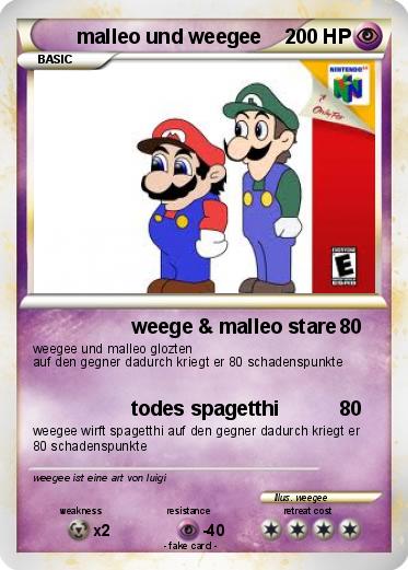 Pokemon malleo und weegee