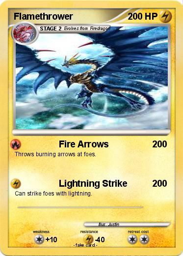Pokemon Flamethrower