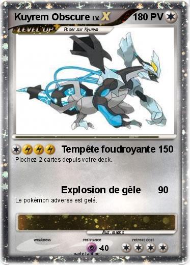 Pokemon Kuyrem Obscure
