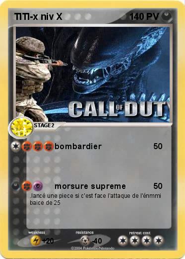 Pokemon TITI-x niv X