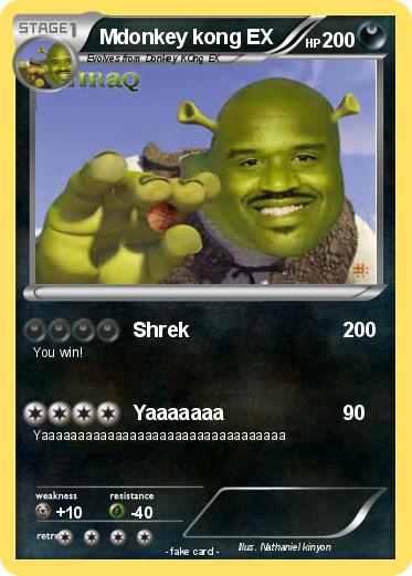 Pokemon Mdonkey kong EX