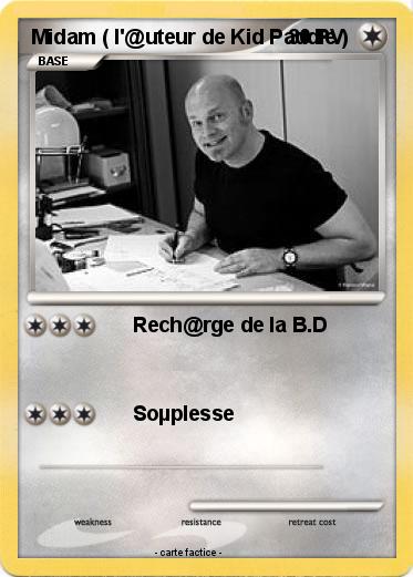 Pokemon Midam ( l'@uteur de Kid Paddle )