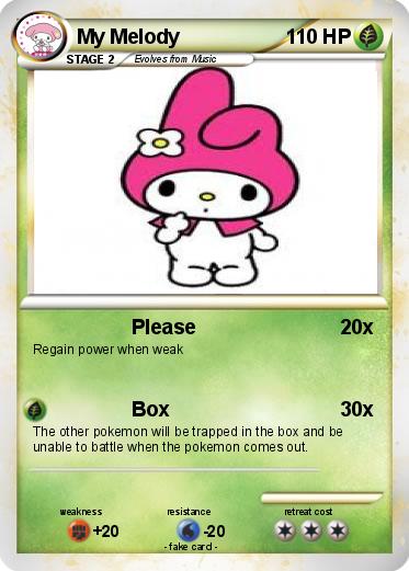 Pokemon My Melody