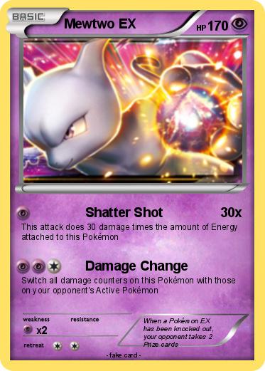 Pokemon Mewtwo EX
