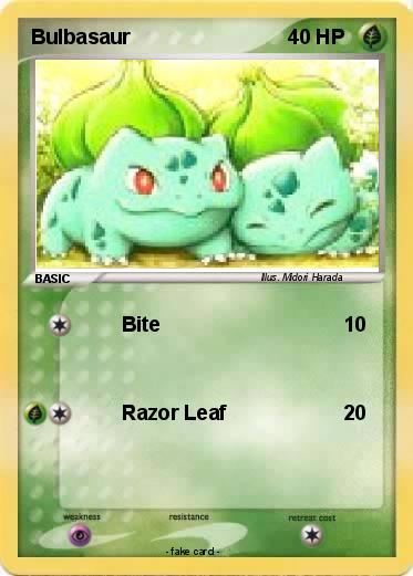 Pokemon Bulbasaur