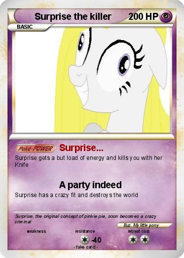 Pokemon Surprise the killer