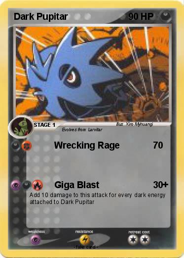 Pokemon Dark Pupitar