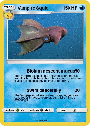Pokemon Vampire Squid