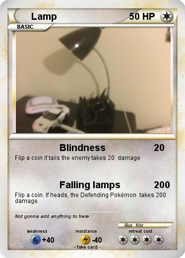 Pokemon Lamp