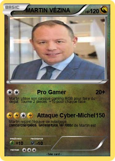 Pokemon MARTIN VÉZINA