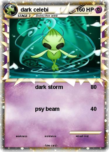 Pokemon dark celebi