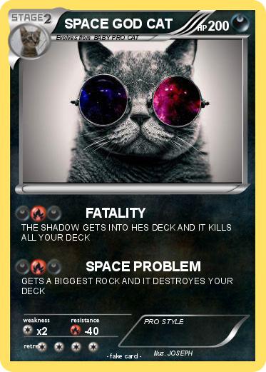Pokemon SPACE GOD CAT