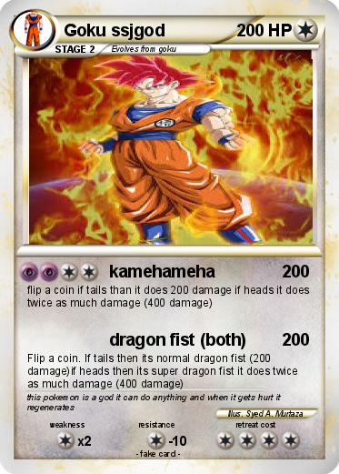 Pokemon Goku ssjgod