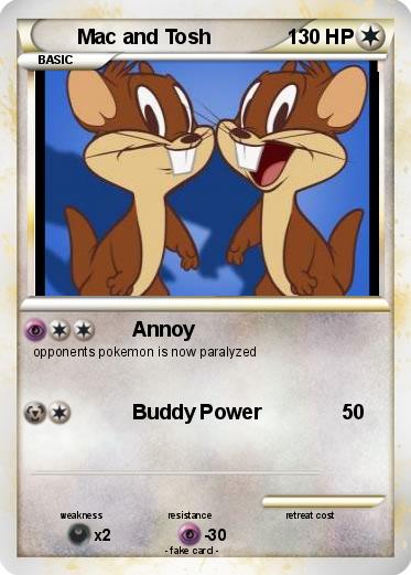 Pokemon Mac and Tosh